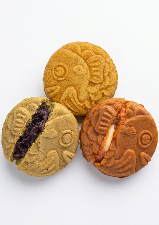 玄米たい焼き3種6個入り（グルテンフリー）