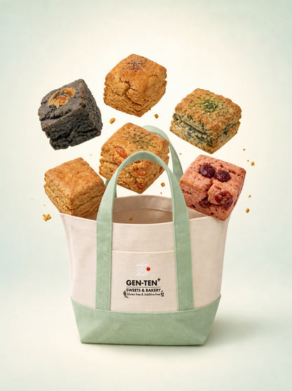 【玄点2周年纪念】SCONE IN A BAG 糙米司康6个装托特包套装（无麸质）